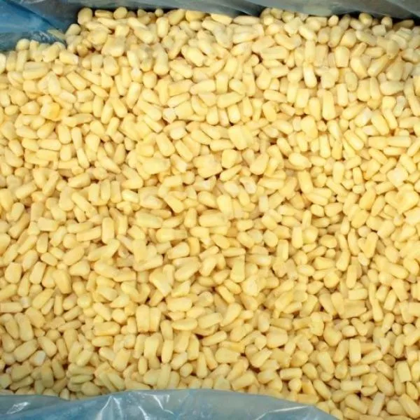 Vegetables - Frozen Commodity Shoepeg Corn Cut White 20 Pound Each - 1 Per Case