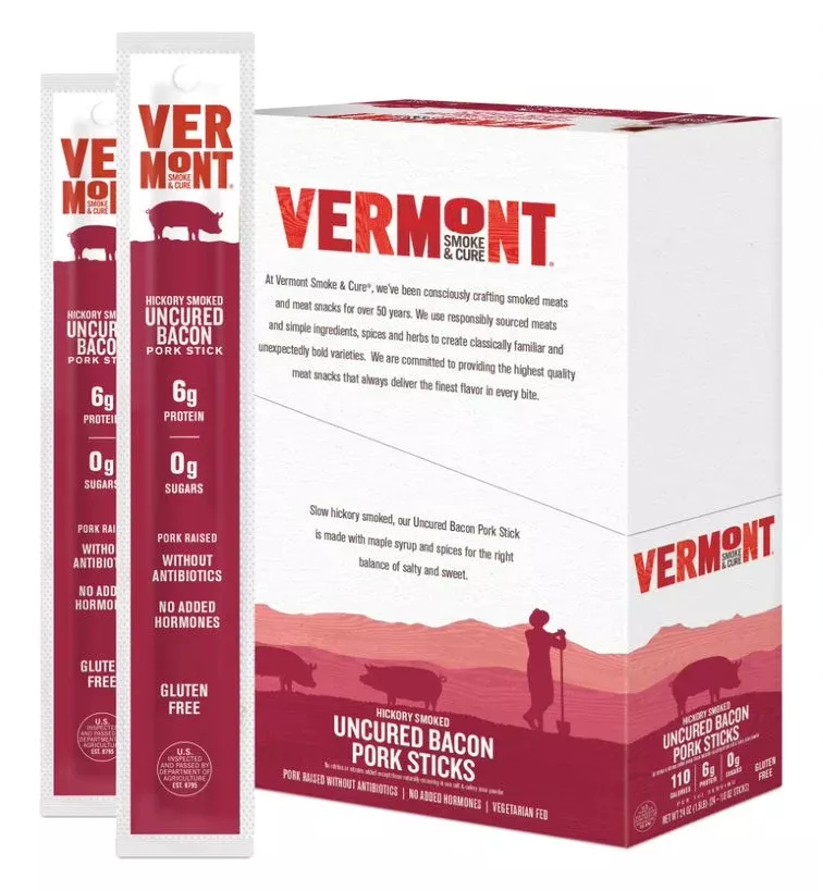 Vermont Smoke & Cure Vermont Smoke and Cure Bacon Pork 1 Ounce Size - 48 Per Case