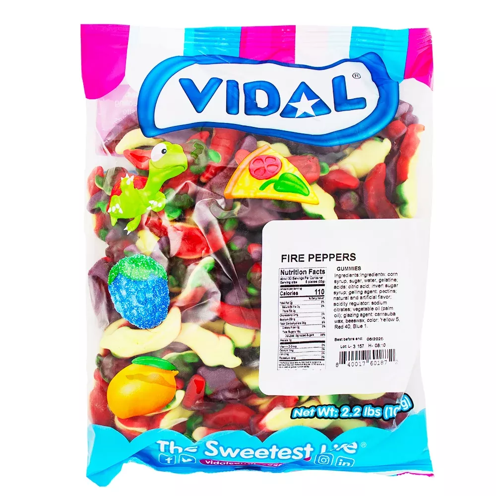 Vidal Fire Peppers - 2.2lb