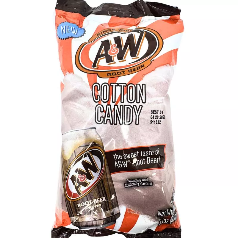 A&W Root Beer Cotton Candy - 3.1oz
