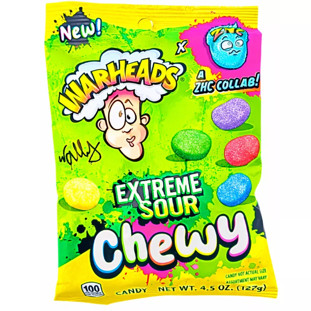 Warheads Extreme Sour Chewy - 4.5oz