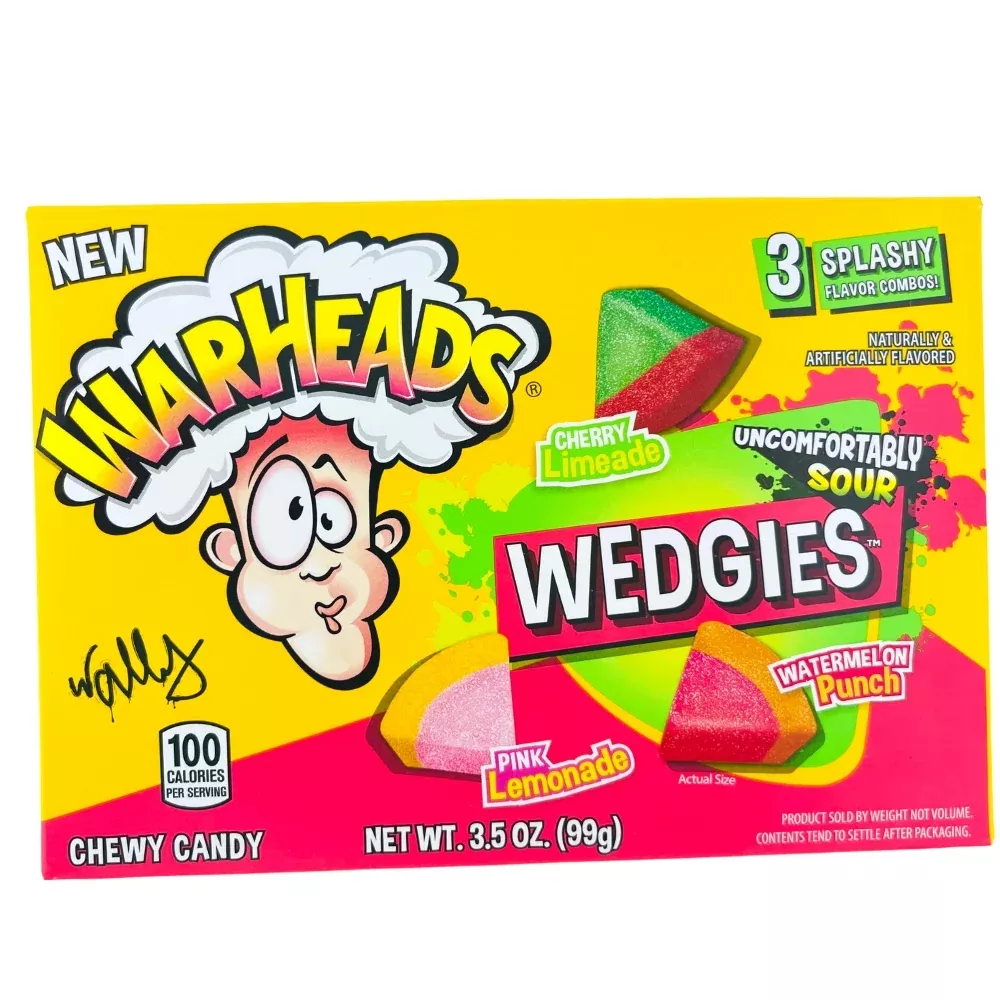 Warheads Wedgies Theater Box – 3.5oz