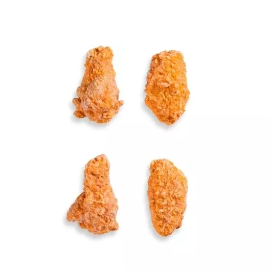Wayne Farms Crispy Fliers Dusted Spicy Chicken Wings 5 Pound Each - 3 Per Case