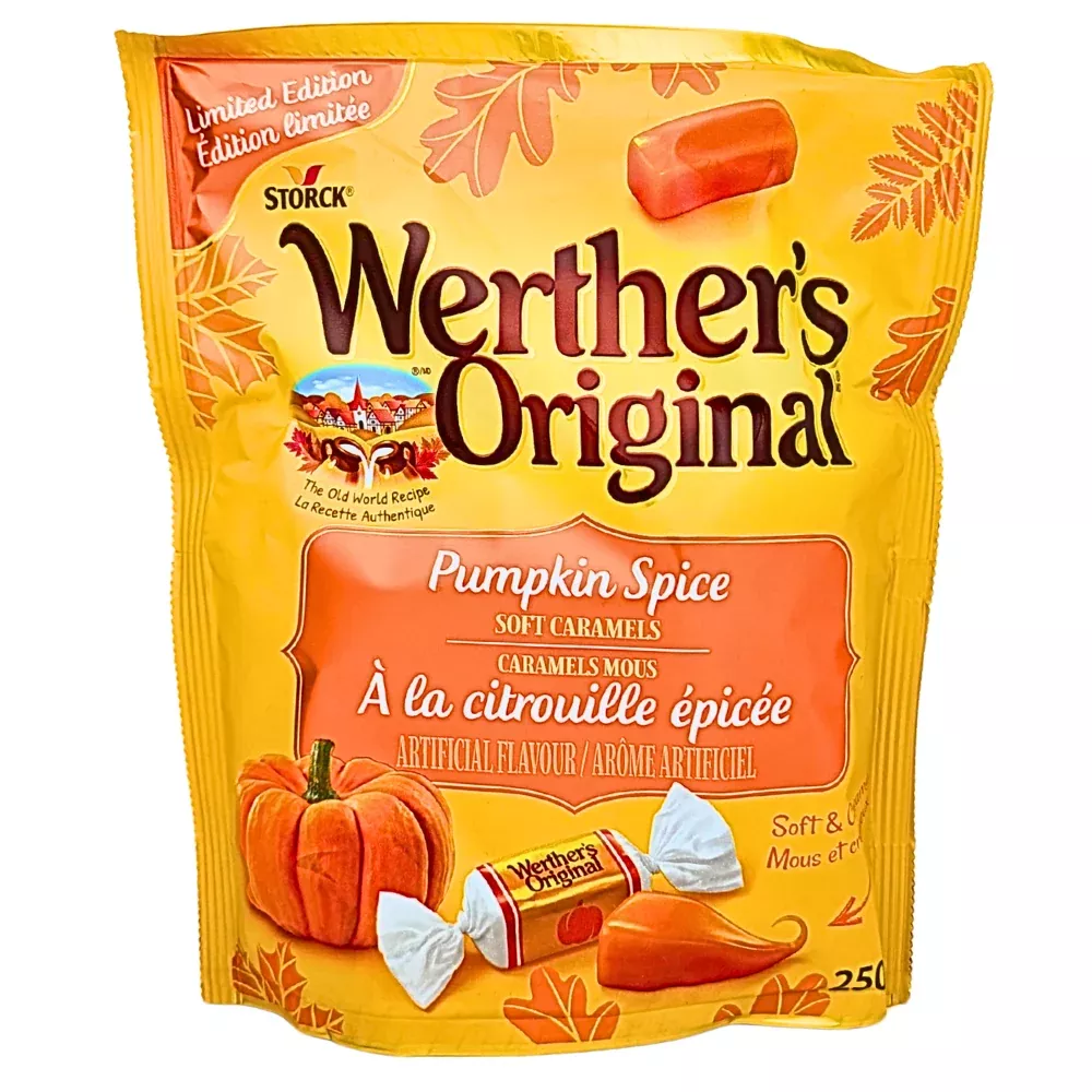 Werther's Original Soft Pumpkin Spice Caramels - 250g