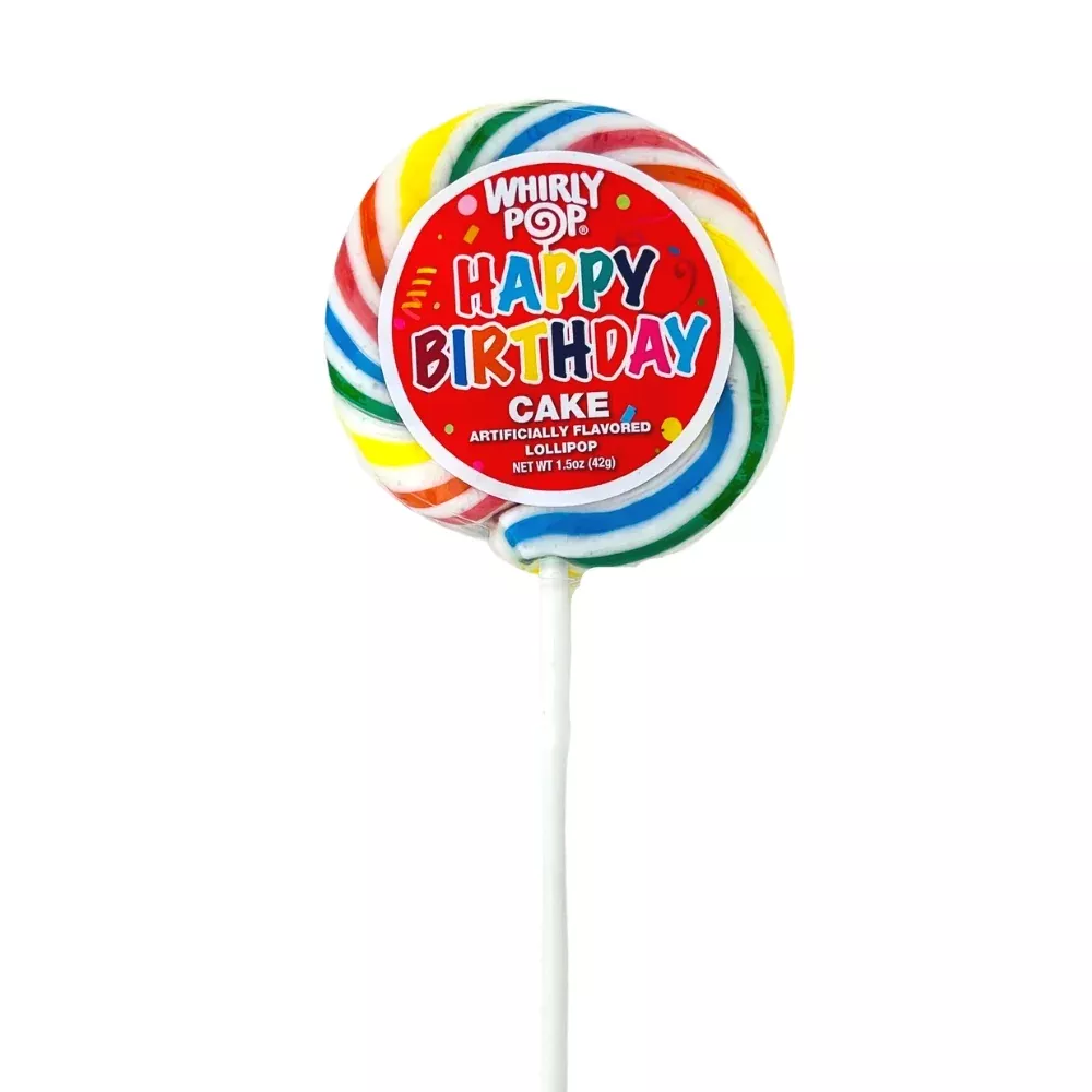 Whirly Pop Happy Birthday Lollipop - 1.5oz