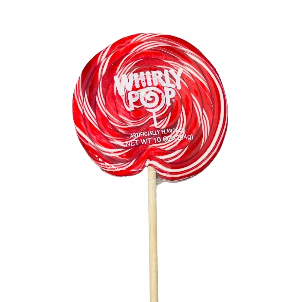 Whirly Pop Red & White - 10oz