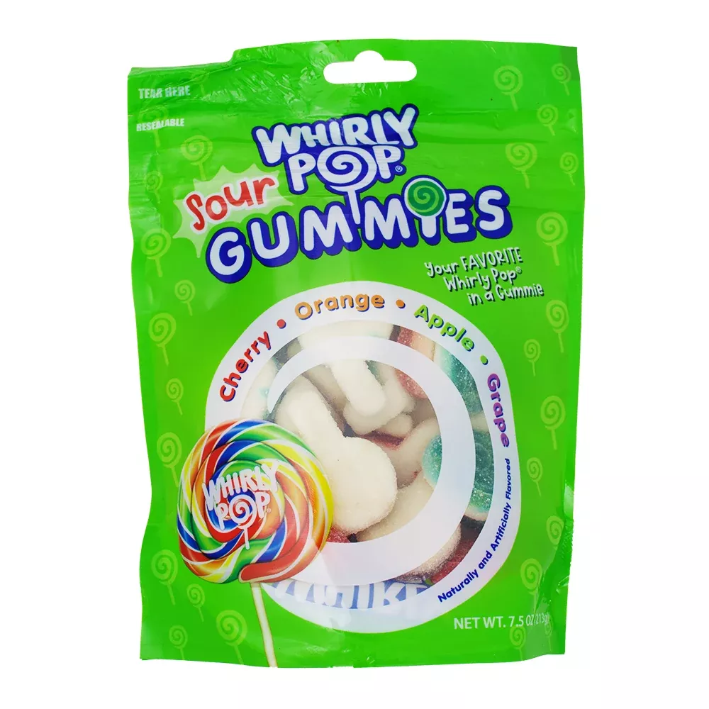 Whirly Pop Sour Gummies - 7.5oz