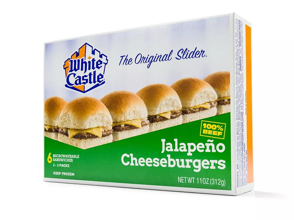 White Castle Jalapeno Burgers 11 Ounce Size - 12 Per Case