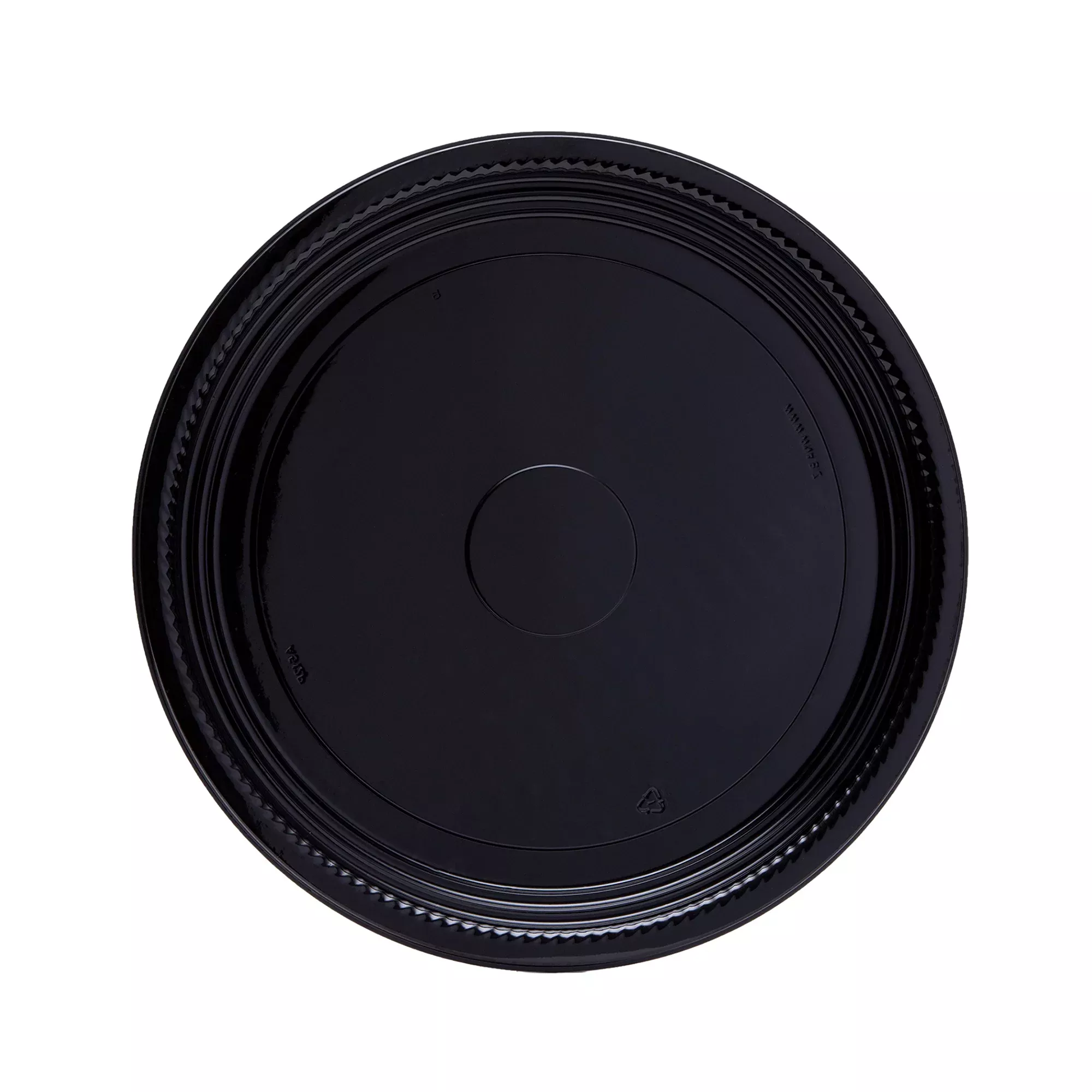 Wna Inc. 12 Thermo Rnd Tray Blk 25 Count