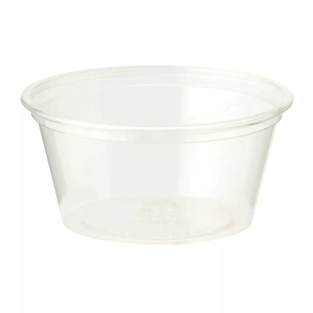 World Centric 2 Ounce Portion Cup Clear - Compostable