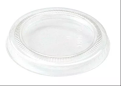World Centric Lid Pla - 2 to 3 Ounce Cold Cups Clear