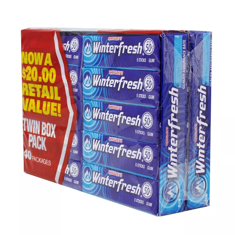 Wrigley's Winterfresh 5 Stick - 40ct