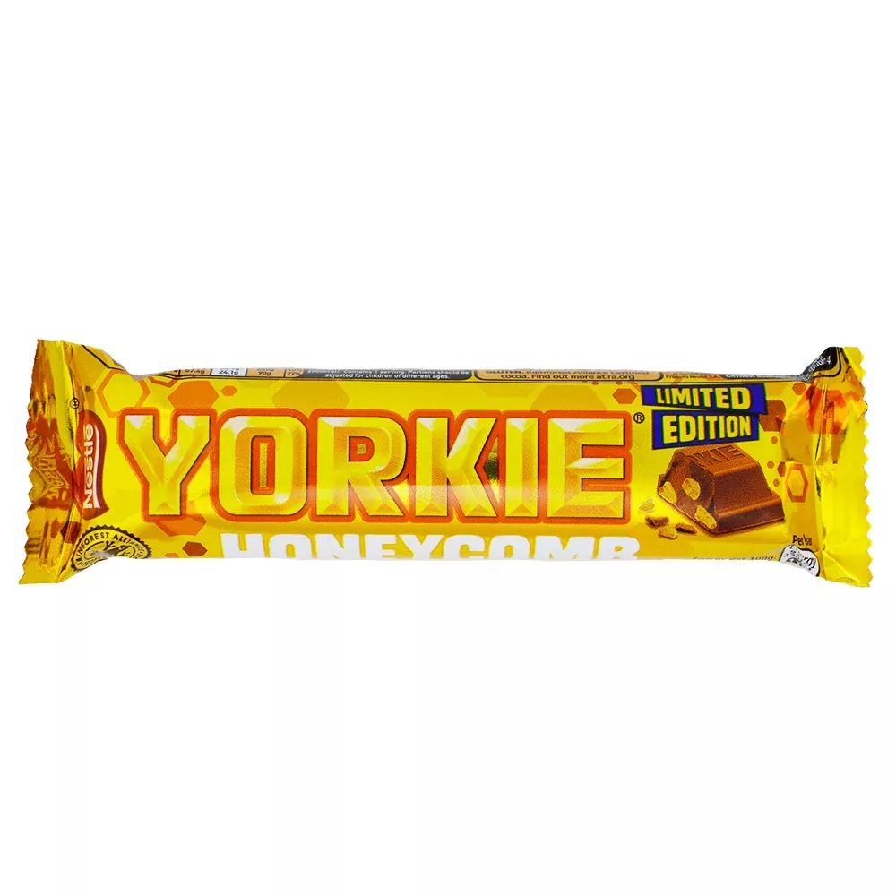 Yorkie Limited Edition Honeycomb (UK) - 42g