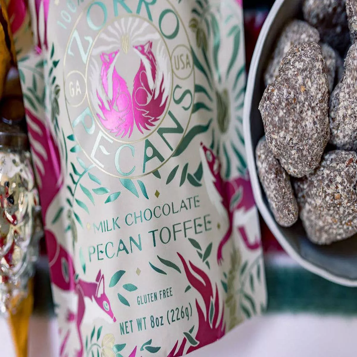 Zorro Pecans - Milk Chocolate Pecan Toffee