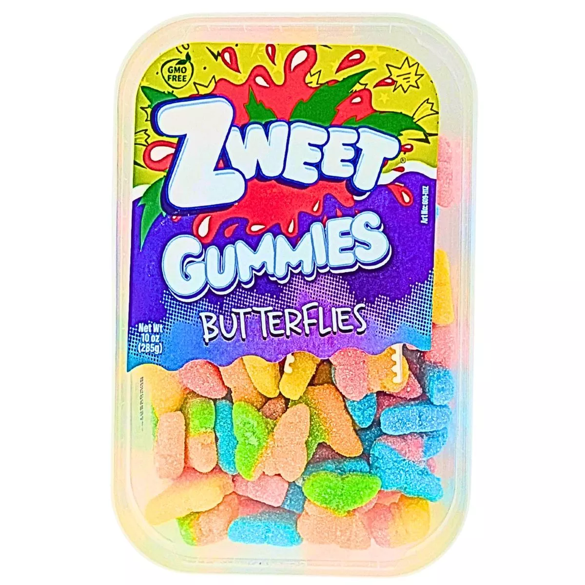 Zweet Gummies Butterflies 10oz – 6 Pack