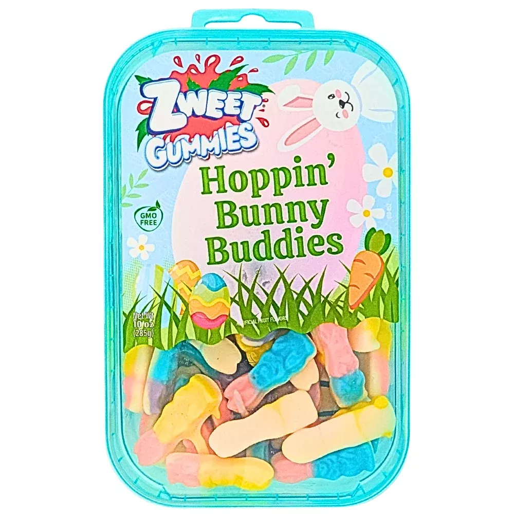 Zweet Gummies Hoppin’ Bunny Buddies – 10oz