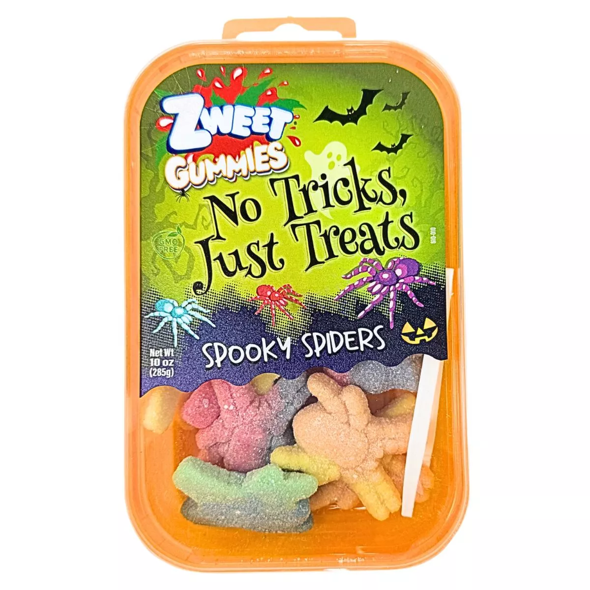 Zweet Gummies Spooky Spiders 10oz – 6 Pack