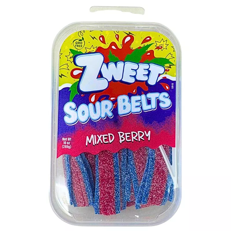 Zweet Sour Belts Mixed Berry – 285g
