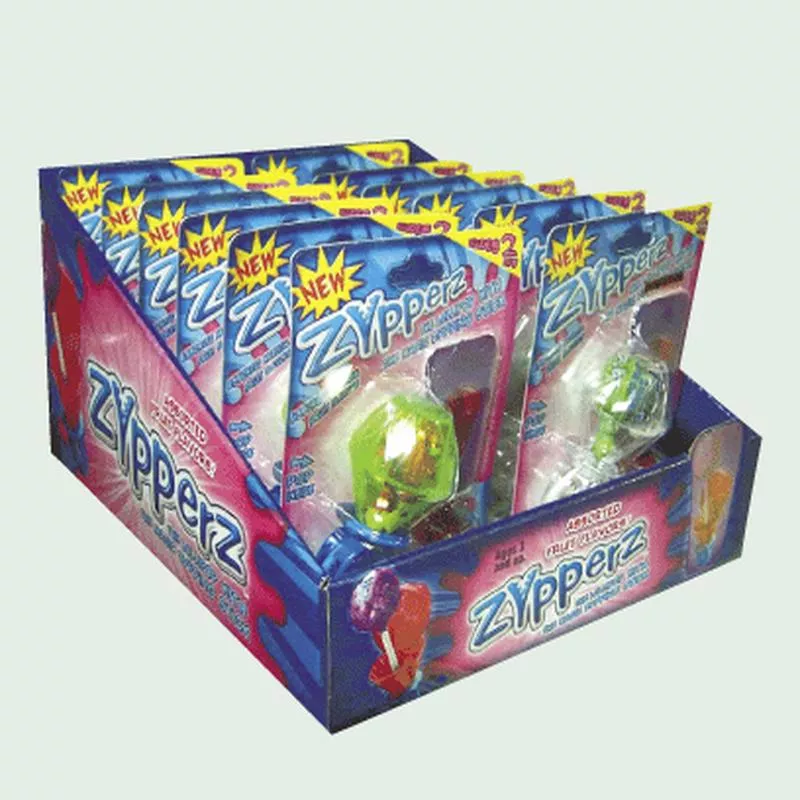 Zypperz Zipper Ring Pops – 12ct