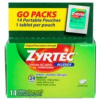 Zyrtec Allergy Indoor & Outdoor Allergies - 14 Count